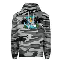 Slate Camo beach please Premium Hoodie - SublimationCraftShop