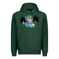 Sports Green beach please Premium Hoodie - SublimationCraftShop