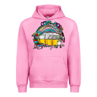Fuchsia Pink camp more worry less Urban Hoodie - SublimationCraftShop