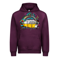 Mauve Wine camp more worry less Urban Hoodie - SublimationCraftShop