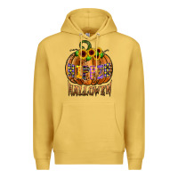 Antique Gold hippie halloween Premium Hoodie - CowhideDigitalArt