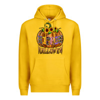 Lemon hippie halloween Premium Hoodie - CowhideDigitalArt