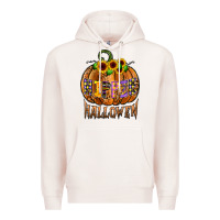 Pale Pink hippie halloween Premium Hoodie - CowhideDigitalArt