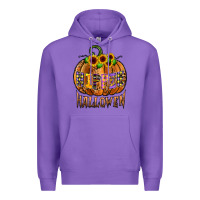 Purple hippie halloween Premium Hoodie - CowhideDigitalArt