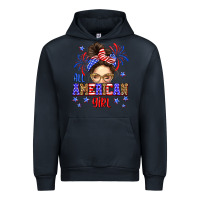 Navy All American girl Urban Hoodie - Neo Western
