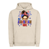Pigment French Oak All American girl Urban Hoodie - Neo Western