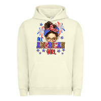 Pigment Pistachio All American girl Urban Hoodie - Neo Western