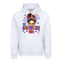 White All American girl Urban Hoodie - Neo Western