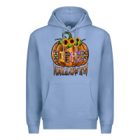 Colony Blue hippie halloween Premium Hoodie - CowhideDigitalArt