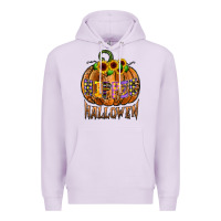Lilac hippie halloween Premium Hoodie - CowhideDigitalArt
