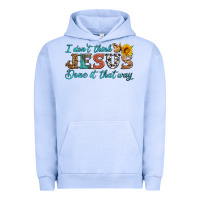 Pigment Grape Ice i don't think jesus done it that way Urban Hoodie - HRA Design Shop