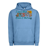 Pigment Pebble Blue i don't think jesus done it that way Urban Hoodie - HRA Design Shop
