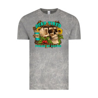 Cloud Rock dead tired fueled by coffee Vintage Tee - Artiststas