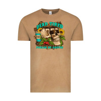 Vintage Camel dead tired fueled by coffee Vintage Tee - Artiststas