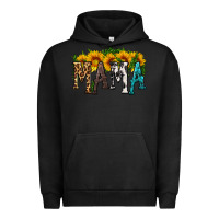 Pigment Black mama with sunflower Urban Hoodie - HRA Design Shop