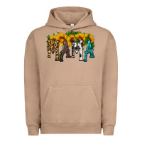 Pigment Burro mama with sunflower Urban Hoodie - HRA Design Shop