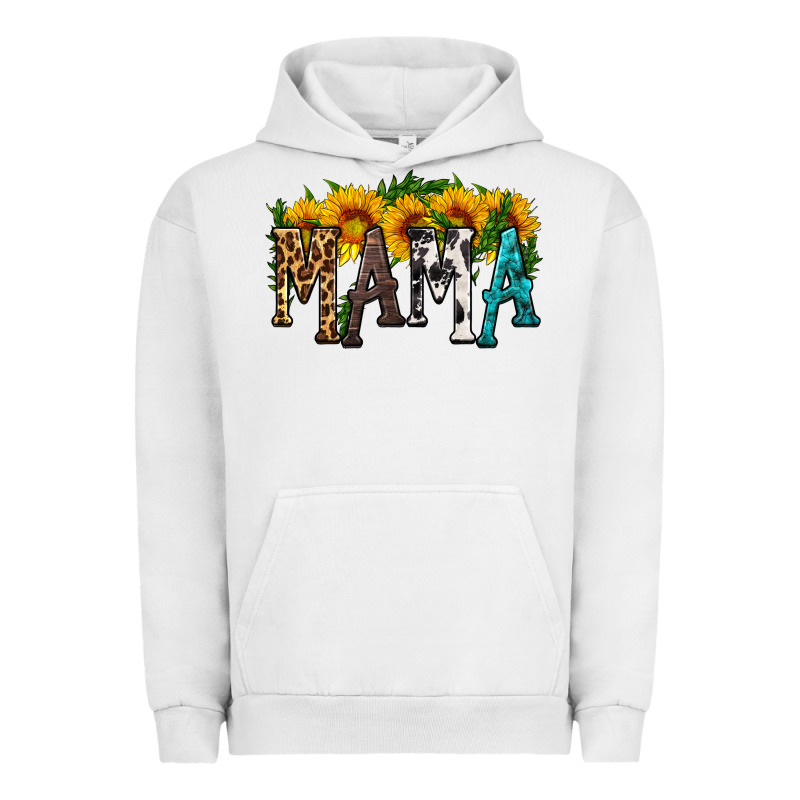 Mama With Sunflower Urban Hoodie by HRA Design Shop | Teevron