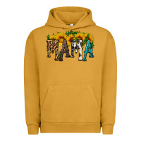 Pigment Peanut Butter mama with sunflower Urban Hoodie - HRA Design Shop