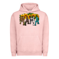 Pigment Salmon mama with sunflower Urban Hoodie - HRA Design Shop