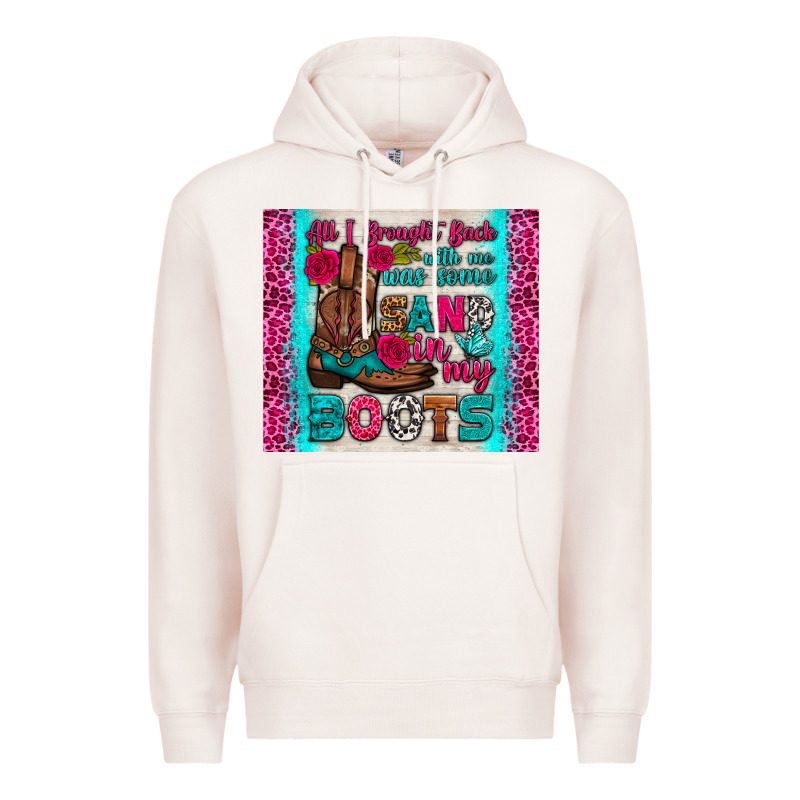 All I Brought Back With Me Was Some Sand In My Boots Tumbler Premium Hoodie by HRA Design Shop | Teevron