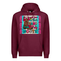 Burgundy all i brought back with me was some sand in my boots tumbler Premium Hoodie - HRA Design Shop