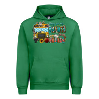 Emerald They See Me Rollin' They Waiting Urban Hoodie - CowhideDigitalArt