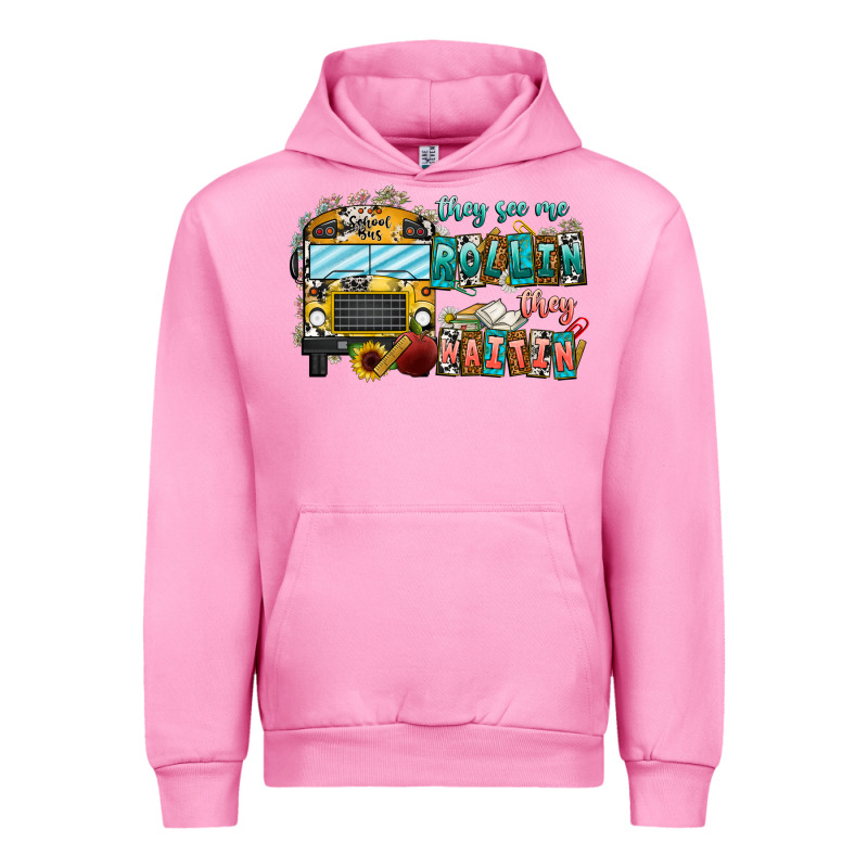 They See Me Rollin' They Waiting Urban Hoodie by CowhideDigitalArt | Teevron