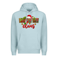 Blue Mist christmas pop pop claus Premium Hoodie - FaDigitalArtStudio