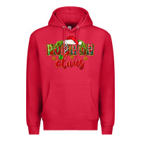Cardinal christmas pop pop claus Premium Hoodie - FaDigitalArtStudio