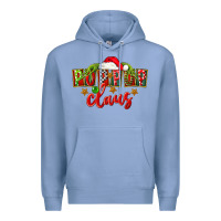 Colony Blue christmas pop pop claus Premium Hoodie - FaDigitalArtStudio