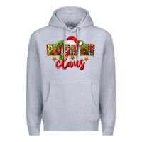 Heather Grey christmas pop pop claus Premium Hoodie - FaDigitalArtStudio