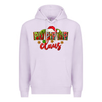 Lilac christmas pop pop claus Premium Hoodie - FaDigitalArtStudio