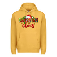 Mustard christmas pop pop claus Premium Hoodie - FaDigitalArtStudio