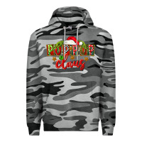 Slate Camo christmas pop pop claus Premium Hoodie - FaDigitalArtStudio