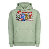 Pigment Oil Green All American girl Urban Hoodie - Neo Western