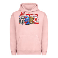 Pigment Salmon All American girl Urban Hoodie - Neo Western