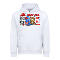 White All American girl Urban Hoodie - Neo Western