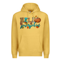 Antique Gold hello pumpkin Premium Hoodie - HRA Design Shop