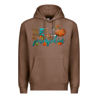 Chestnut hello pumpkin Premium Hoodie - HRA Design Shop