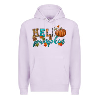 Lilac hello pumpkin Premium Hoodie - HRA Design Shop