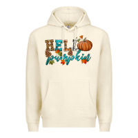Sandshell hello pumpkin Premium Hoodie - HRA Design Shop