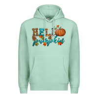 Seafoam hello pumpkin Premium Hoodie - HRA Design Shop