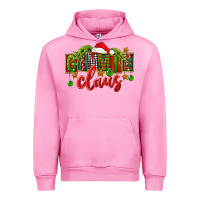 Fuchsia Pink Christmas gimmie claus Urban Hoodie - FaDigitalArtStudio