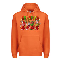 Carrot christmas grandma Premium Hoodie - FaDigitalArtStudio