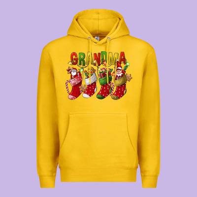 Christmas Grandma Premium Hoodie Designed By Fadigitalartstudio