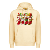 Pina Colada christmas grandma Premium Hoodie - FaDigitalArtStudio