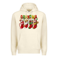 Sandshell christmas grandma Premium Hoodie - FaDigitalArtStudio