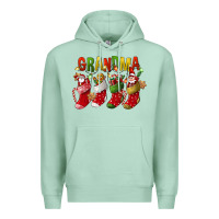 Seafoam christmas grandma Premium Hoodie - FaDigitalArtStudio