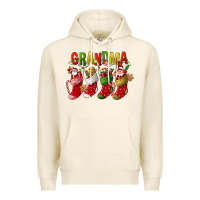 Tofu christmas grandma Premium Hoodie - FaDigitalArtStudio