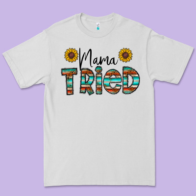 Mama Tried Premium Tee Designed By Cowhidedigitalart